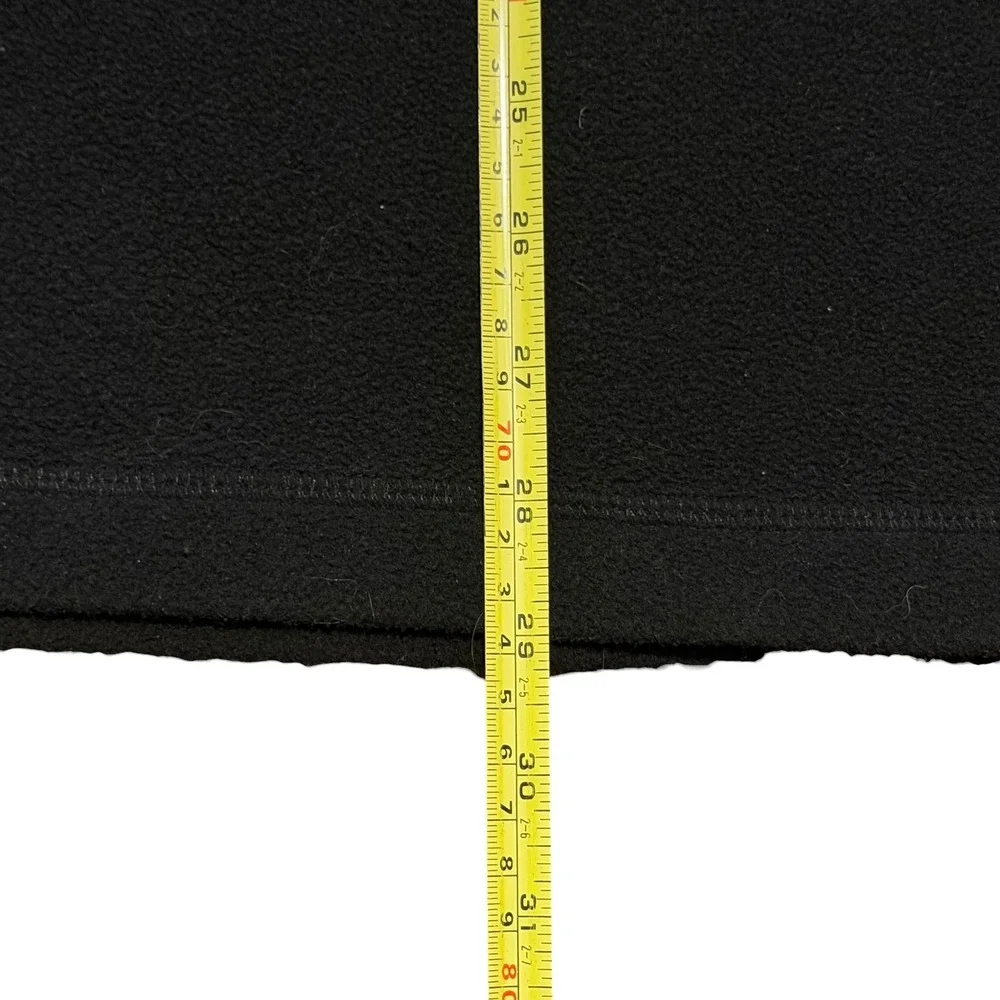 Patagonia Mens Micro D Quarter-Zip Fleece Pullover Black 26176 Size Large